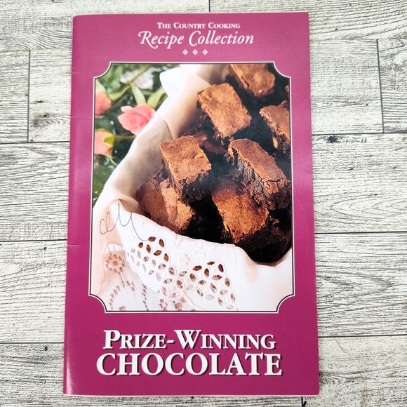 Country Cooking Prize-Winning Chocolate RECIPE CARDS Collection Cookbook Booklet - Picture 6 of 9